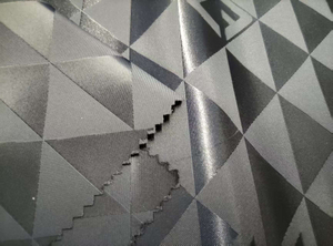 Nylon Yangyang triangle letter jacquard