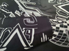 50D Polyester fabric Jacquard Printed