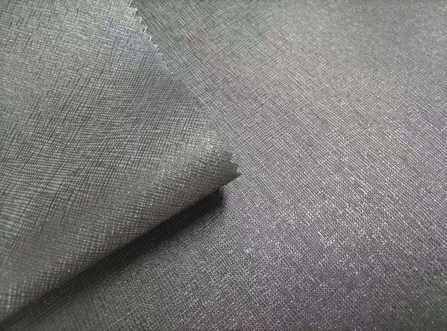 600D Double-Pasted TPE with Single-Sided Toothpick Pattern Embossed polyester fabric