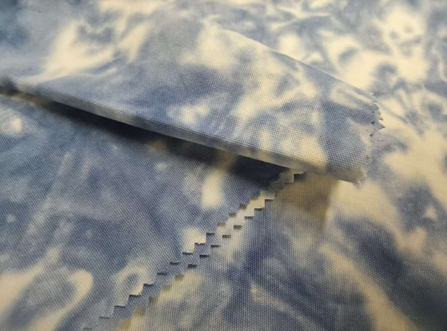 21S Plain Weave All Cotton fabric Tie Dye
