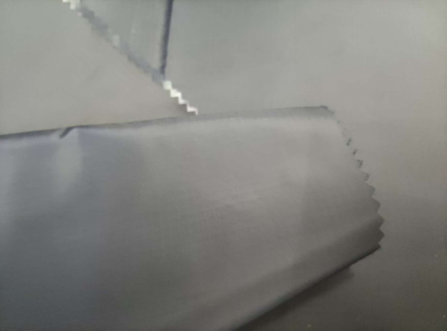 50D Fully Recycled 0.3 Check polyester fabric