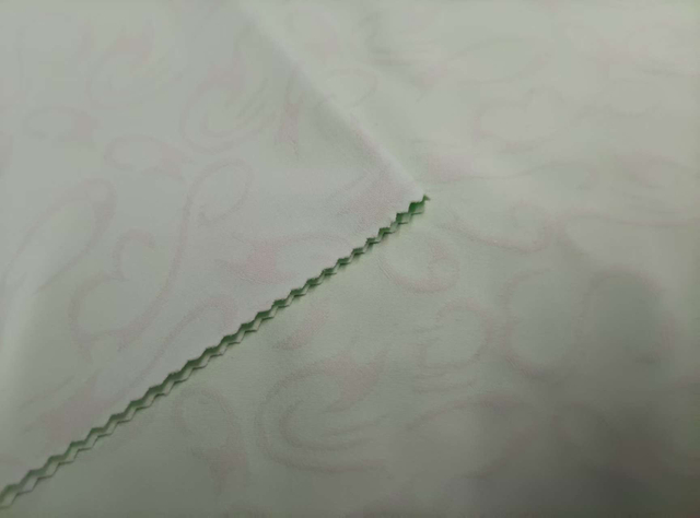 Knitted Bicolor Abstract Jacquard polyester fabric