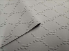 Knitted diamond shaped letter jacquard polyester fabric