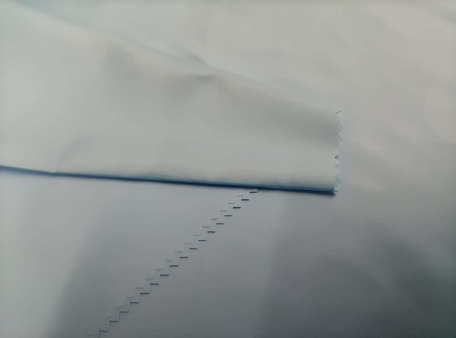 UV resistant 0.17 double thread check polyester fabric