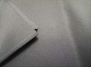 150D Plain Weave Black Yarn polyester fabric