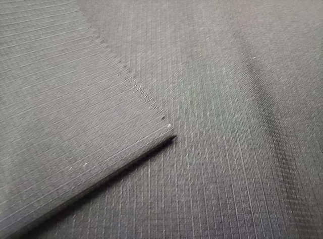 T2T Garment Recycled Yarn 300D Single-Thread Jacquard Check polyester fabric