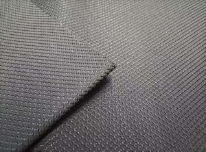 300D elastic filament with jacquard twill pattern polyester fabric