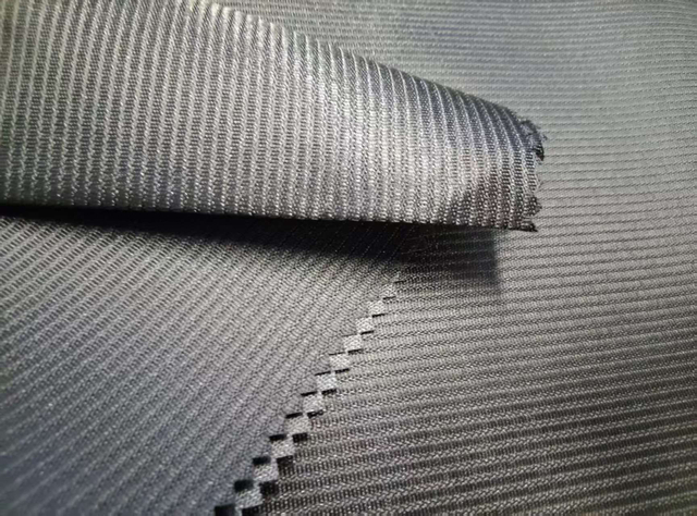 150D elastic filament with vertical chain pattern