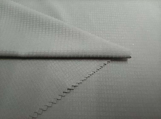 50D Waffle knit Four way Stretch polyester Fabric