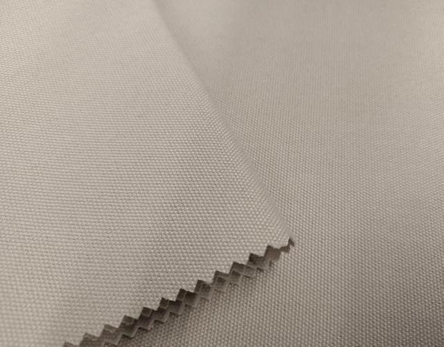 RPET brushed polycanvas polyester fabric.