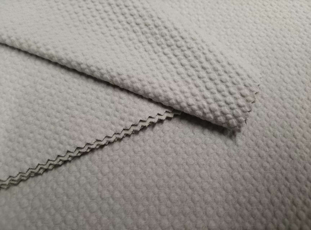 Knitted Double Layer Jacquard polyester fabric