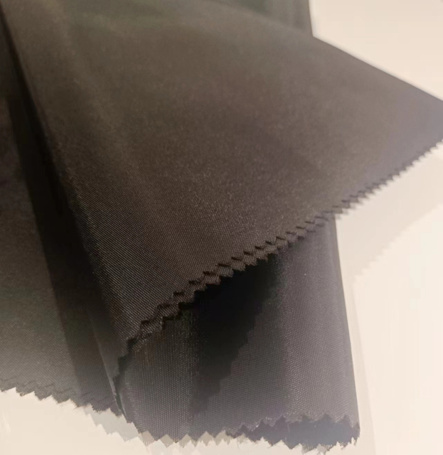 145T semi-shiny nylon fabric washed effect