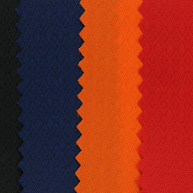 Diamond Check Dobby Weave polyester fabric