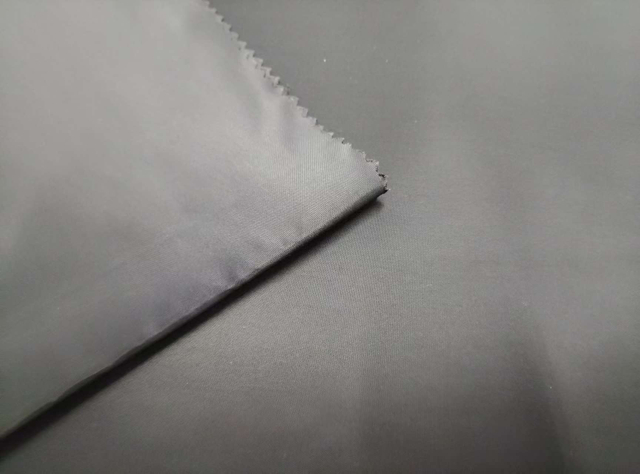 75D Black Polyester Nylon fabric Silk