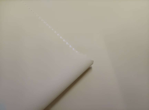 Release paper with single grid pattern polyester fabric