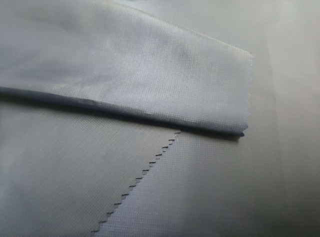 400T 0.1 Floating Check polyester fabric