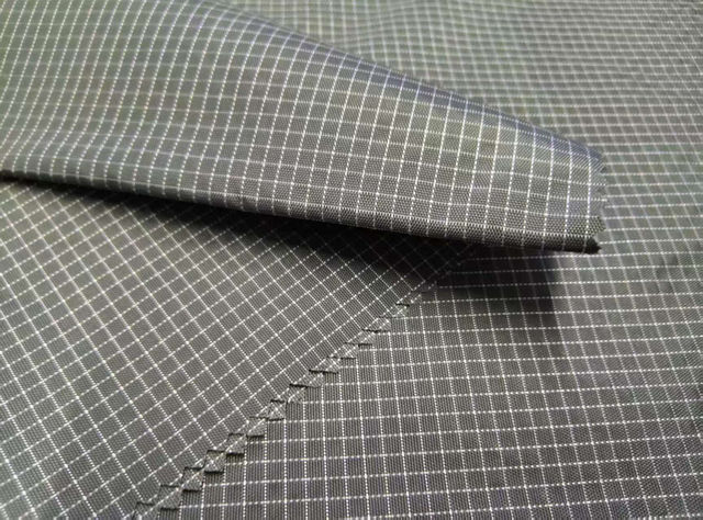 200D polyester fabric three-point grid