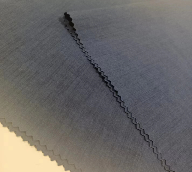 Cook silk polyester fabric dobby