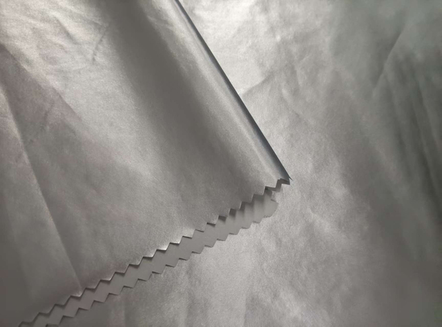 380T Semi Dull Low Elasticity Nylon fabric Taffeta with Release Paper
