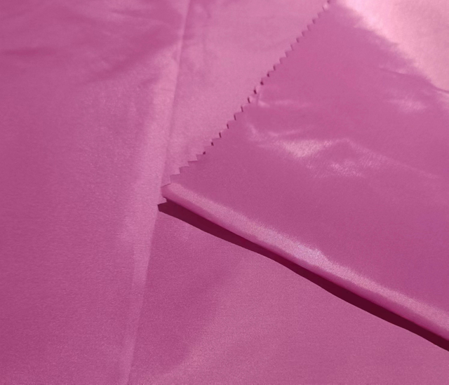 Fabric 380T polyester fabric taffeta 18-3224TPG purple color with three-prevention treatment and PU coating