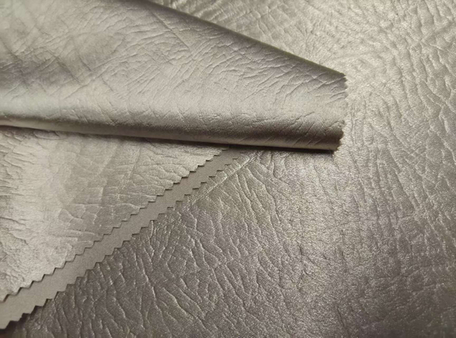 Crystal like Crepe Imitation Leather
