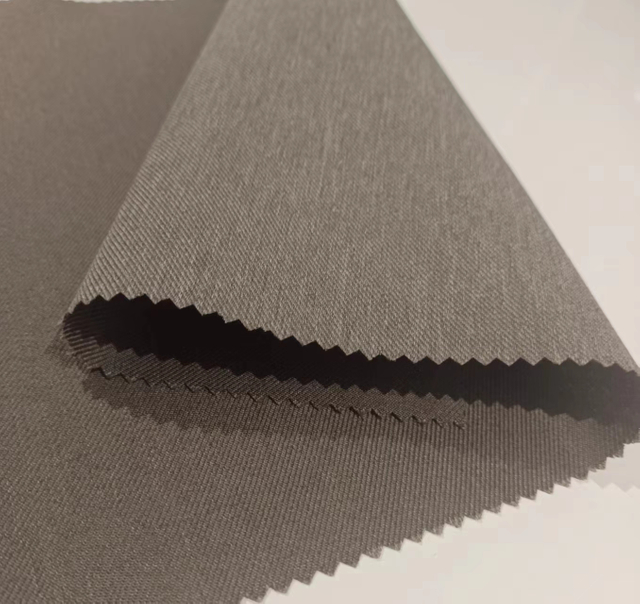 RPET300D imitation denim polyester fabric
