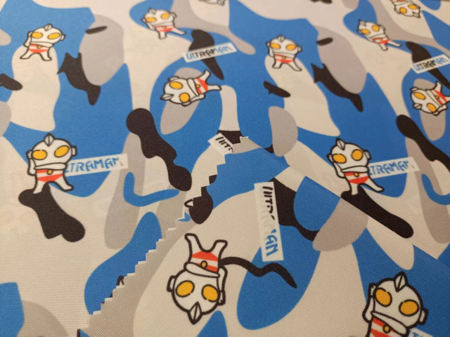 Printed 300D oxford polyester fabric(superman)