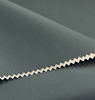 Polyester fabric :aerogel yarn invisible stripe with bonding