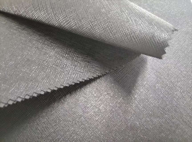 600D Double-Pasted TPE with Single-Sided Toothpick Pattern Embossed polyester fabric