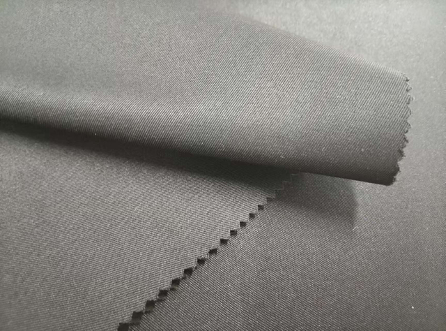 RPET 150D Twill Pasted with 200G Recycled Nylon fabric Lycra