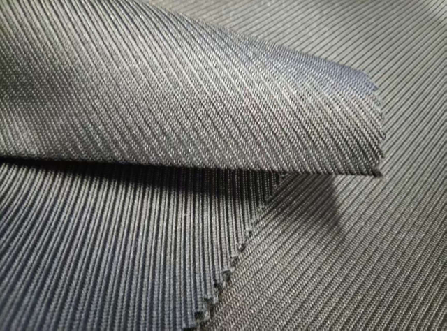 600D elastic filament with yin-yang twill pattern
