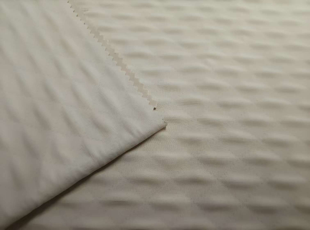 Double layered Water Cube polyester fabric
