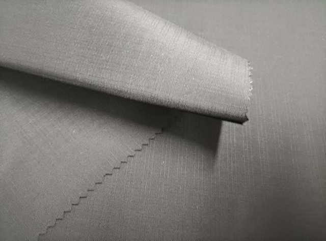 RPET200D triple ripstop polyester fabric