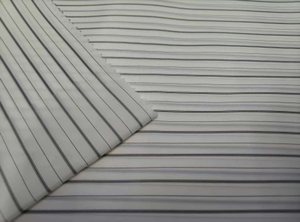 Multi line vertical grid cloth polyester fabric