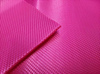 Cationic hidden check polyester fabric