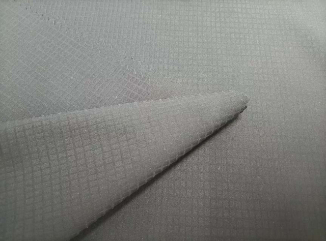 50D Waffle knit Four way Stretch polyester Fabric