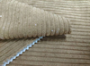 4.5 striped corduroy knitted composite polyester fabric