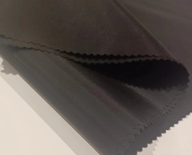 145T semi-shiny nylon fabric washed effect