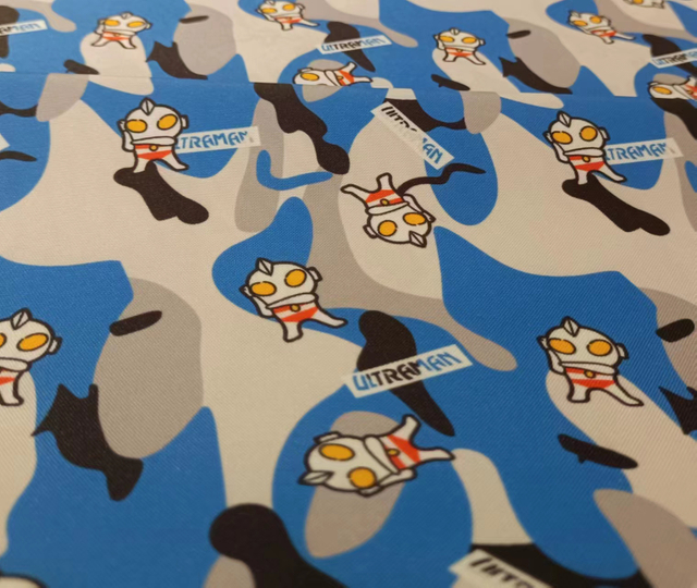 Printed 300D oxford polyester fabric(superman)