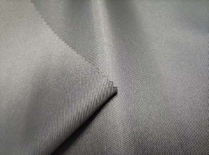150D Twill Weave Black Yarn polyester fabric