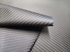 RPET600D double-side recycled TPU with debossing, matte surface polyester fabric