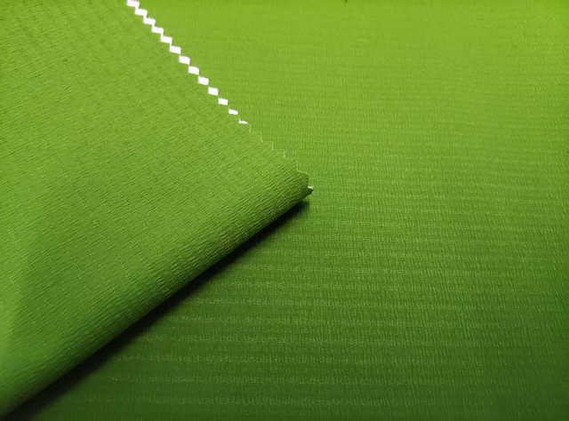75*150 twisted Solana vertical stripe grid composite 120G jacquard fabric polyester fabric
