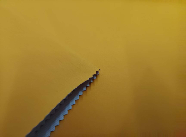 50D Solana 0.2 double-line grid high-transparency film KETE polyester fabric