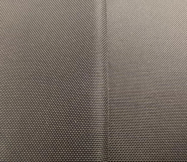 RPET300D semi-matt polyester fabric.