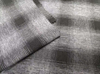 Yarn dyed Cationic Black and white Large Check polyester fabric