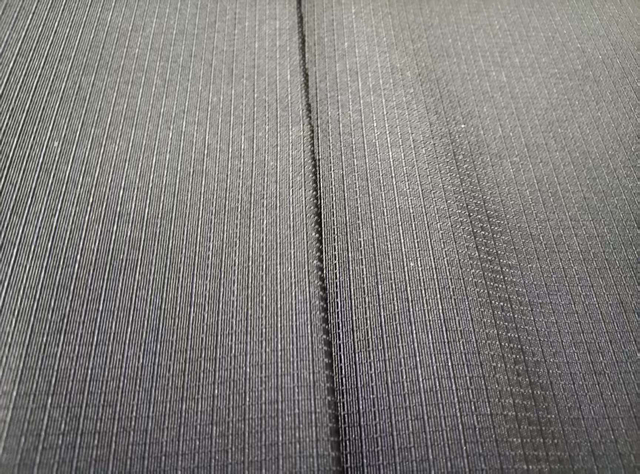 T2T Garment Recycled Yarn 300D Single-Thread Jacquard Check polyester fabric