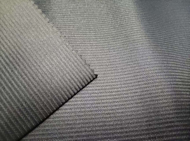 150D elastic filament with vertical chain pattern