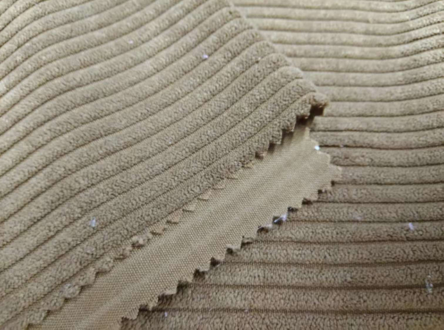 4.5 stripe corduroy polyester fabric